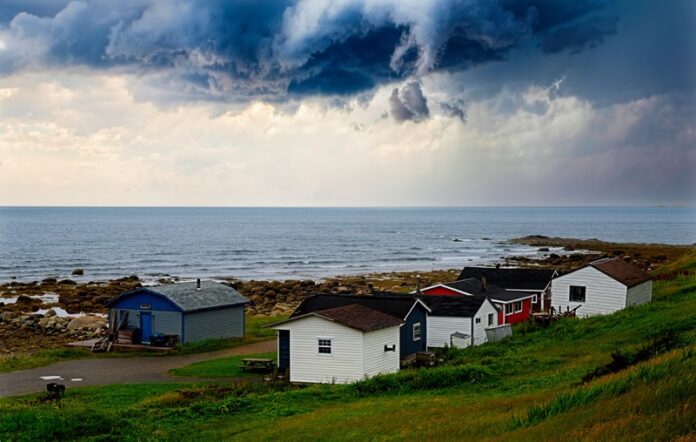 Fishing Storage Buildings on the Atlantic Coast