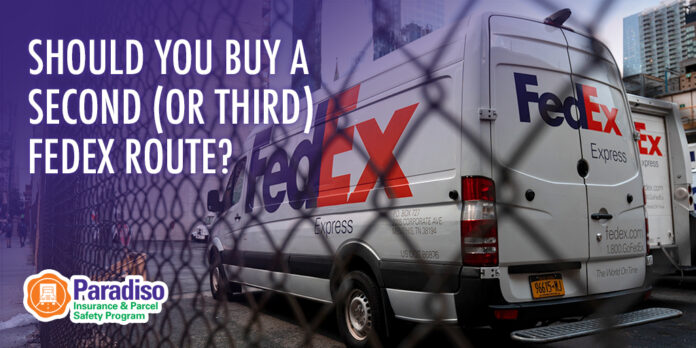 Should you buy a second or third fedex route?