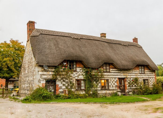 thatched roof