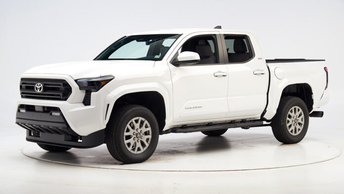 Toyota Tacoma qualifies for Top Safety Pick