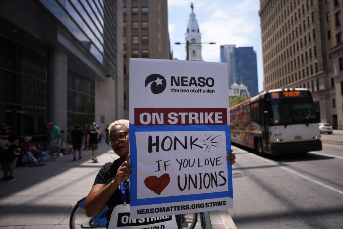 Union With Labor Dispute of Its Own Threatens to Cut Off Workers’ Health Benefits - KFF Health News