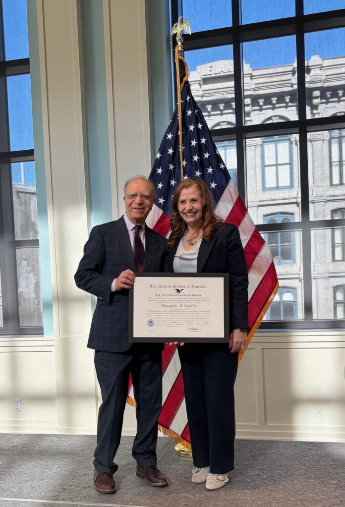 MPI Senior Fellow Receives Outstanding American by Choice Recognition in Ceremony with USCIS Director