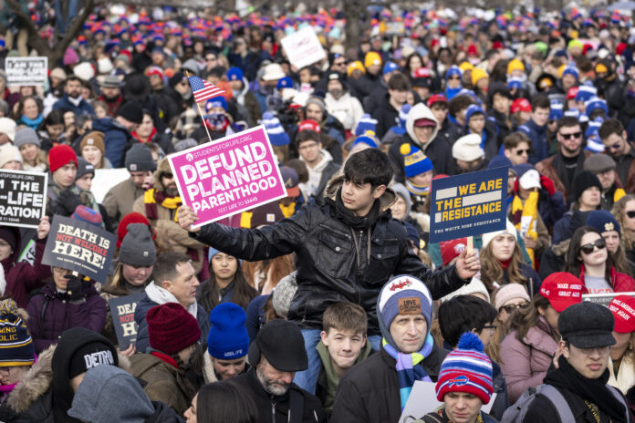 Trump and Vance sidestep abortion executive orders in March for Life speeches