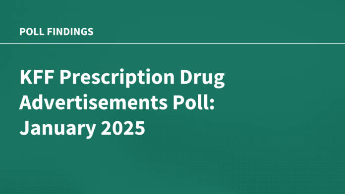 KFF Prescription Drug Advertisements Poll: January 2025 | KFF