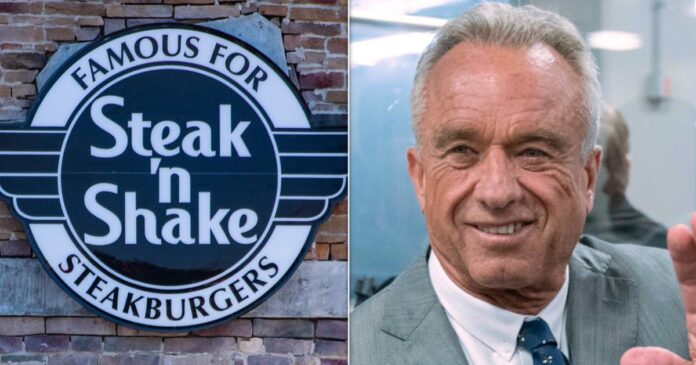 Social Media Reacts To RFK Jr.'s Bizarre Steak 'N Shake Endorsement