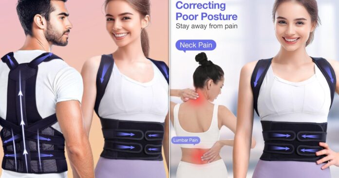 This Posture Corrector Could Be The Answer To Your Back Pain — And It’s On Sale